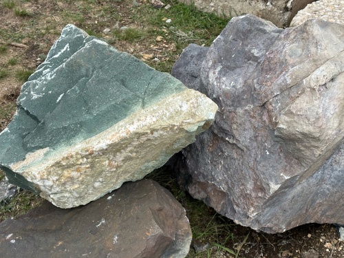 Камни для ландшафтного дизайна зелёные 10-60 килограмм купить в Республике Северная Осетия