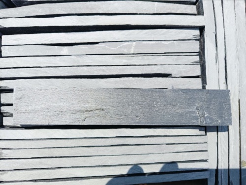 Плитка чёрная из натурального камня фасадная 30 см * 5 см, толщина 7 мм -30 мм купить в Республике Северная Осетия